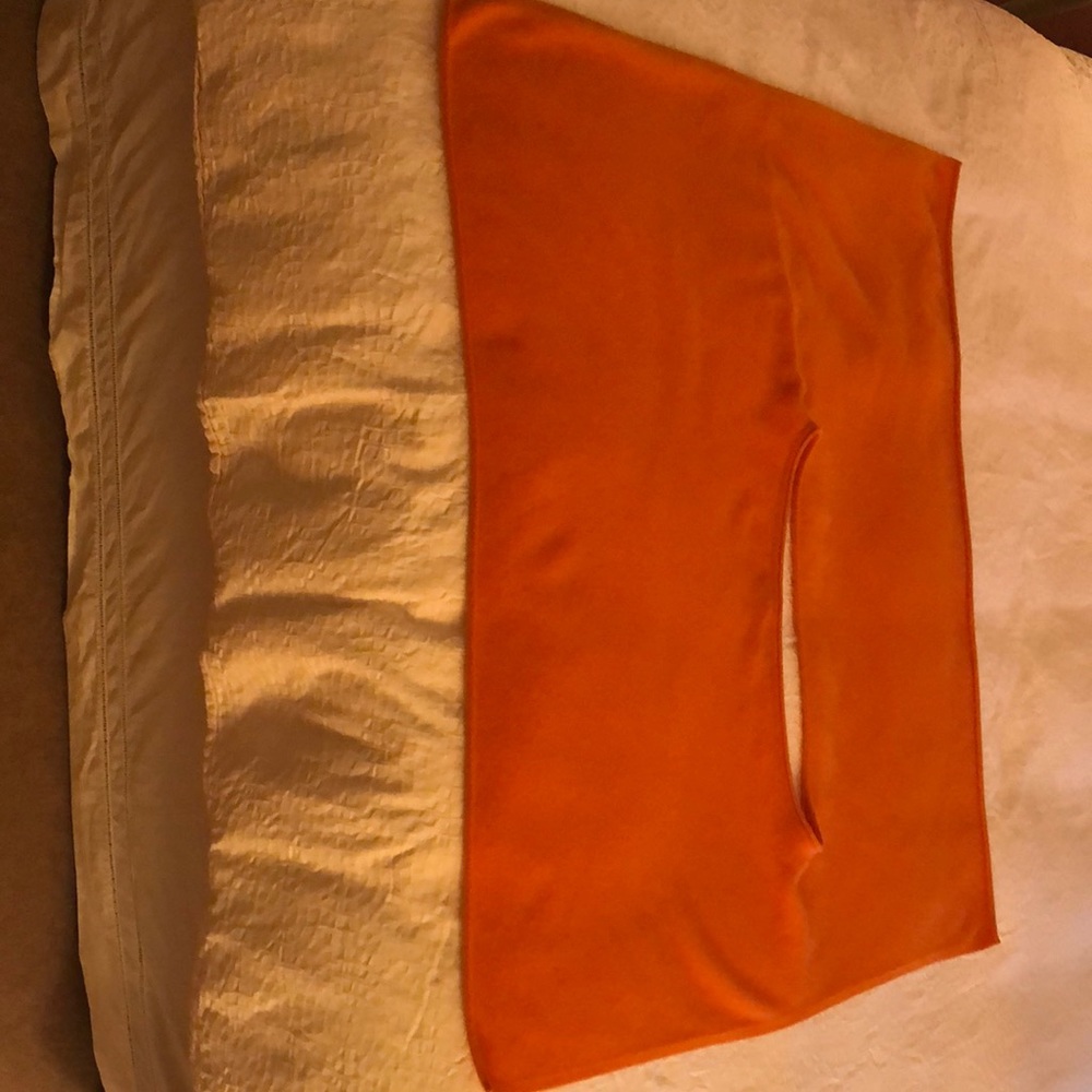 Orange Cashmere wrap